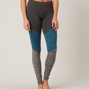 FP MOVEMENT Intuition Leggings Colorblock Grey Blue Free People Active Pants M